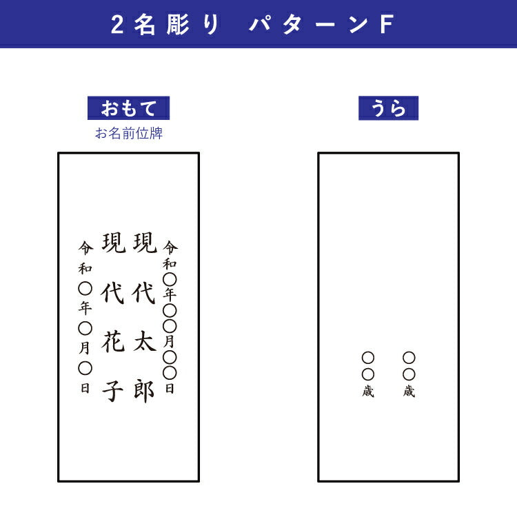位牌 『 メンヒ 4.5寸 』