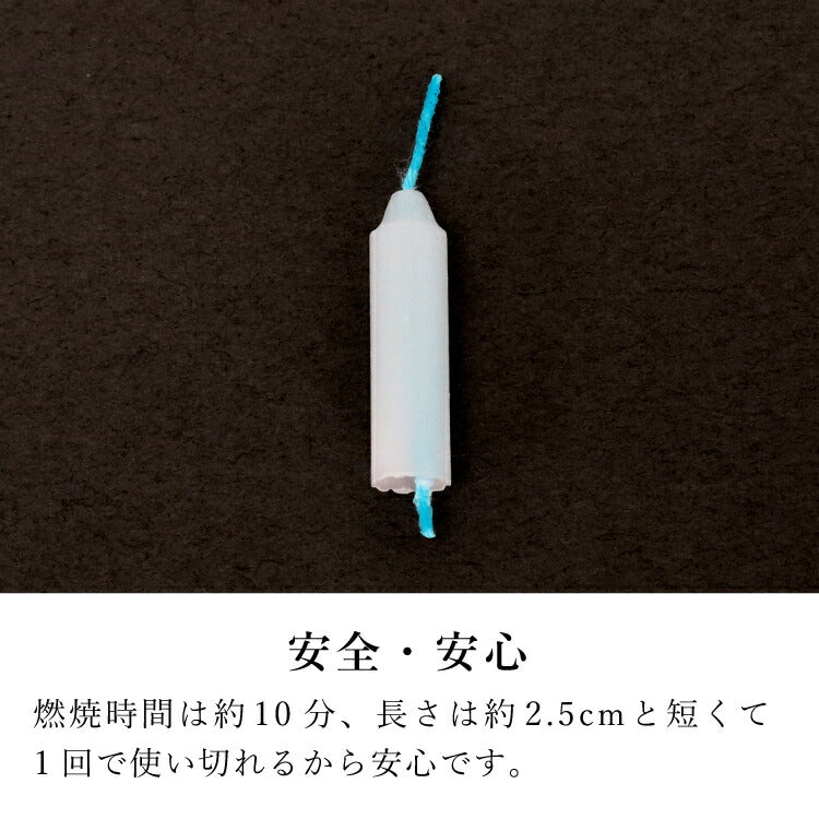 お線香 『 花風 進物三種・色芯ろうそく入 』