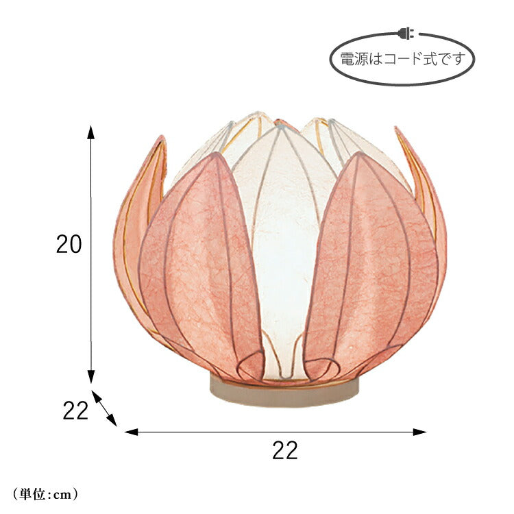 お供え 『 盆飾り盆提灯はなあかりピンク ちりめんセット 』