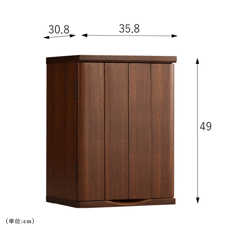 仏壇仏具セット 『 カーム ダーク+仏具 クリスタル仏具 5具足(7点セット) 』