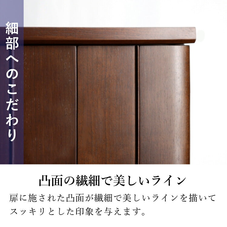 仏壇仏具セット 『 カーム ダーク+仏具 クリスタル仏具 5具足(7点セット) 』
