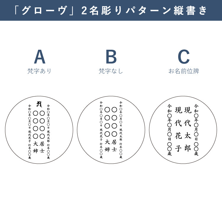 位牌 『 グローヴ 』