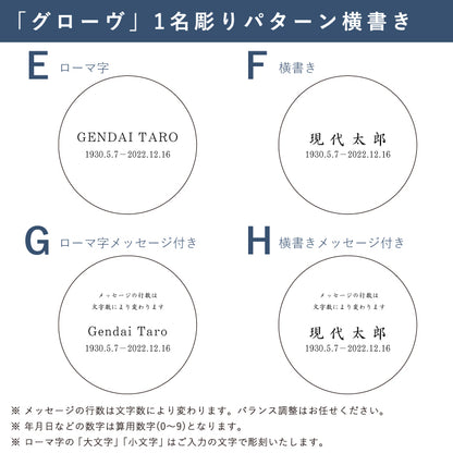 位牌 『 グローヴ 』