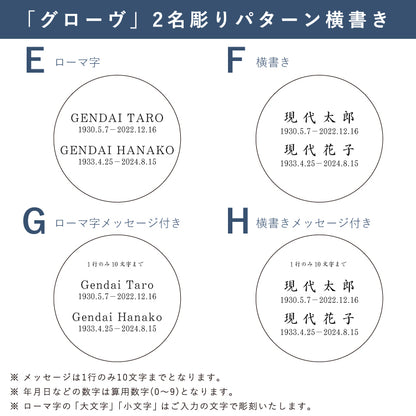 位牌 『 グローヴ 』