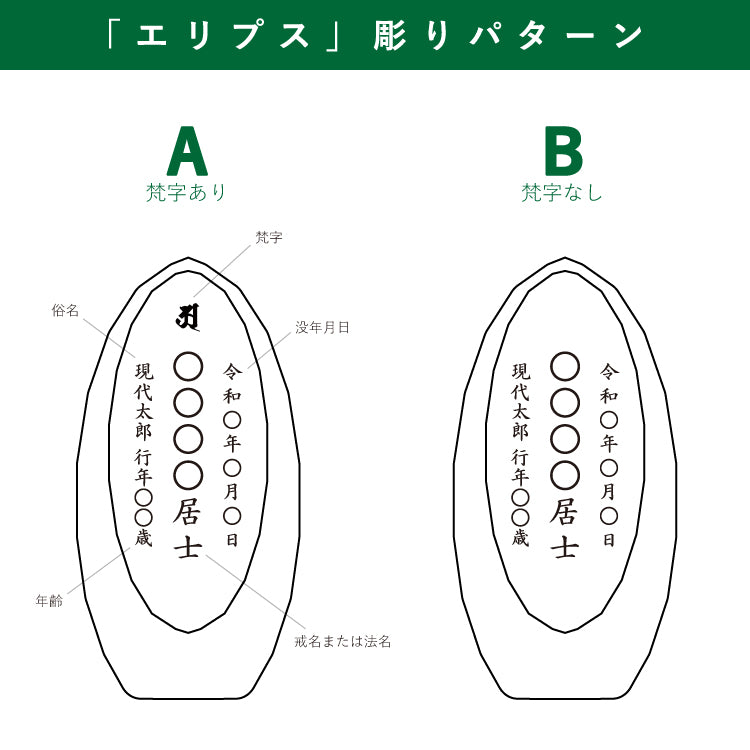 位牌 『 エリプス アンバー 』