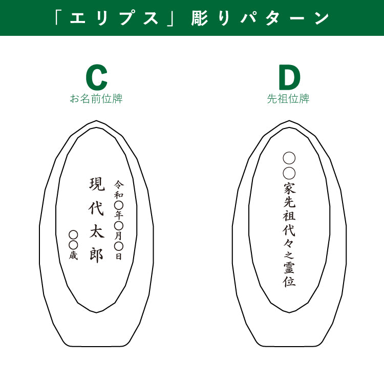 位牌 『 エリプス アンバー 』