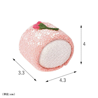 お供え 『 ちりめん飾り　さくらロール　パティスリーメモリア 』