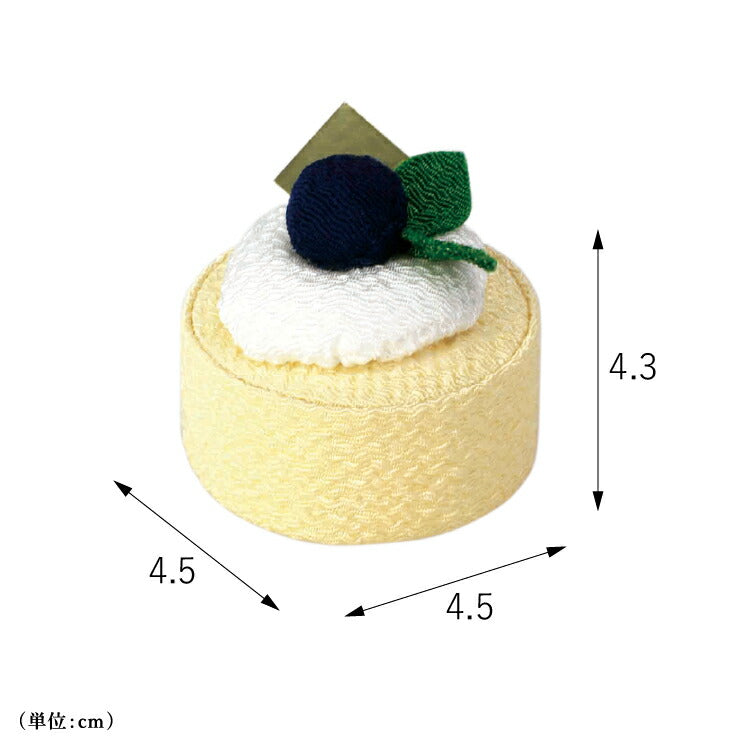 お供え 『 ちりめん2点セット（パティスリーレアチーズケーキ・フルーツタルト） 』