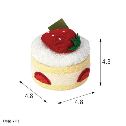 お供え 『 ちりめん2点セット（パティスリーチョコバナナ・いちごショート） 』