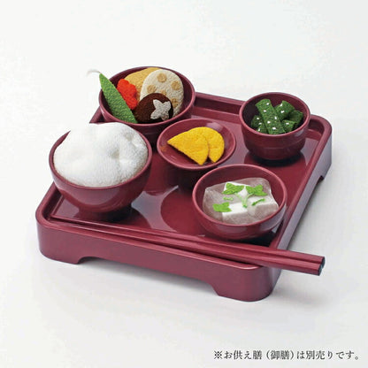 お供え 『 ちりめん飾り　精進料理II 』