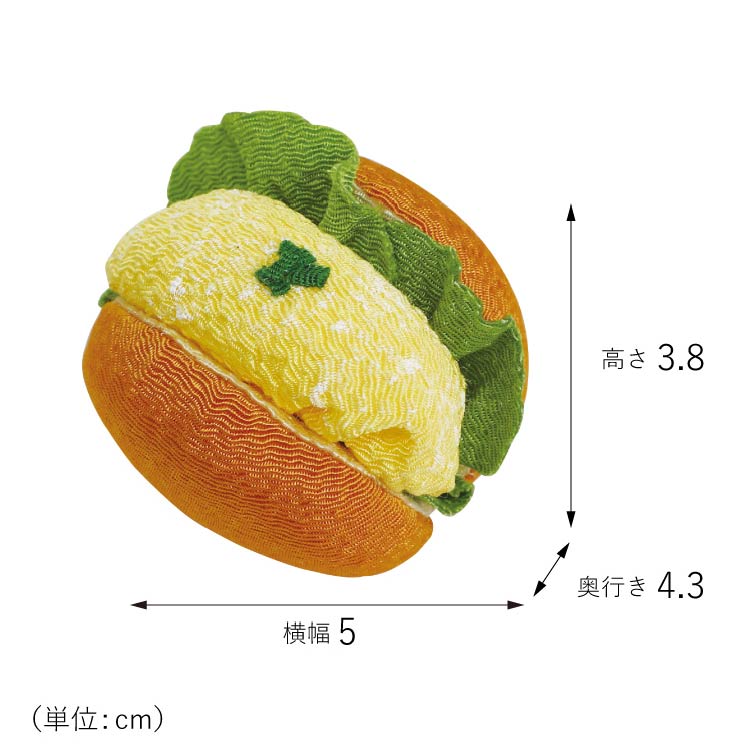 お供え 『 ちりめん飾り　たまごサンド 』