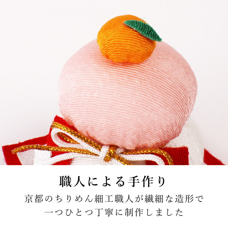 お供え 『 ちりめん飾り 鏡餅 』