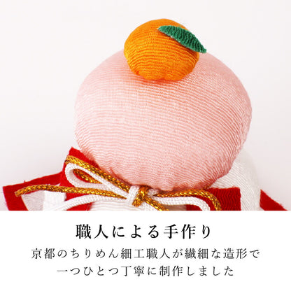 お供え 『 ちりめん飾り 鏡餅 』