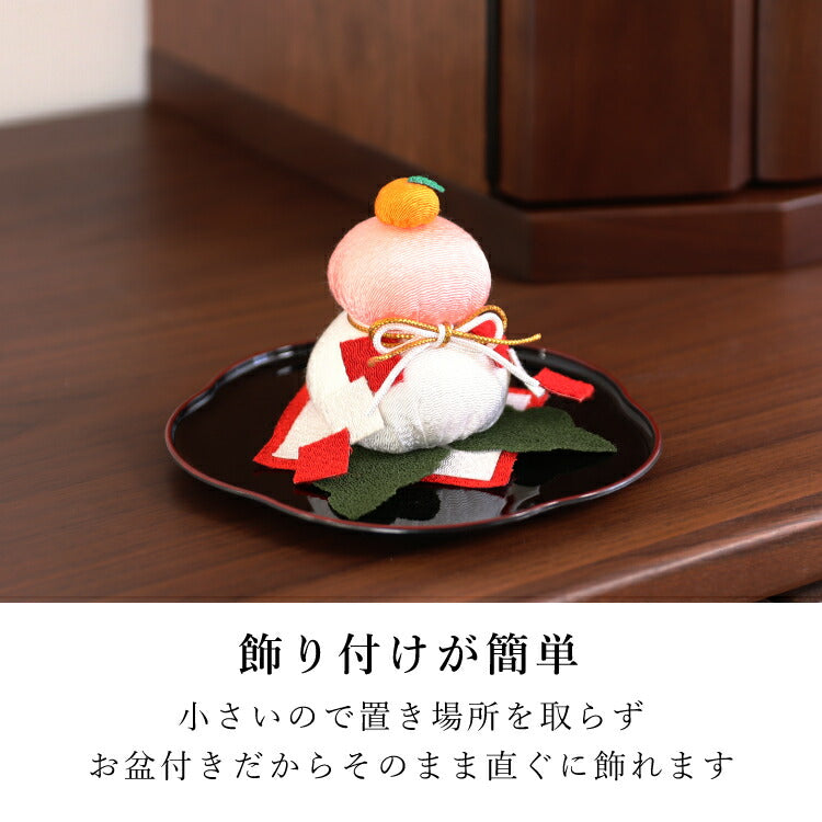 お供え 『 ちりめん飾り 鏡餅 』