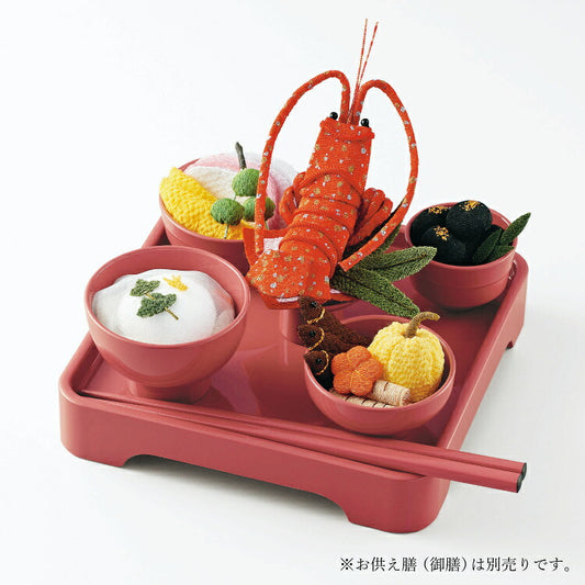 お供え 『 ちりめん飾り 御節料理 』