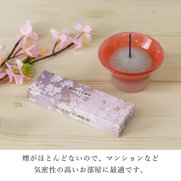 お線香 『 新・淡墨の桜　桐箱サック6入 』