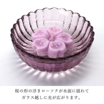 お線香 『 新・淡墨の桜 桐箱浮きローソクセット 』