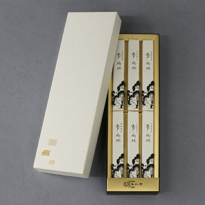 お線香 『 香樹林 短寸６箱入 和風箱 』