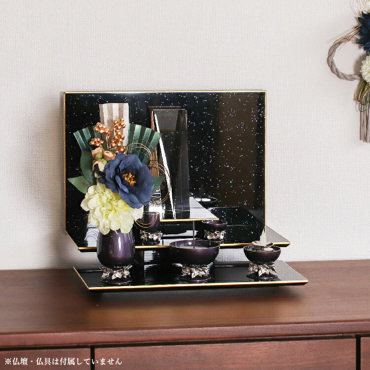 造花・仏花 『 メモリアルフラワー正月花 藍 』 – 現代仏壇直営