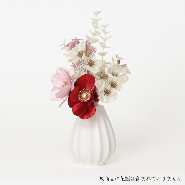 造花・仏花 『 メモリアルフラワーmini パール 』
