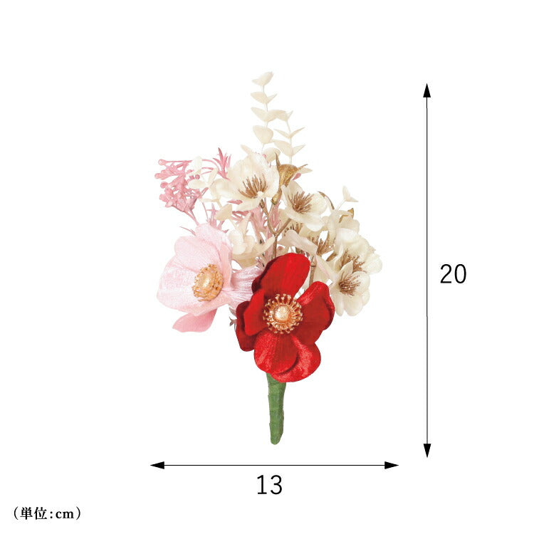 造花・仏花 『 メモリアルフラワーmini パール 』