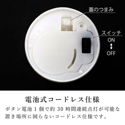 ローソク 『 ちりめんキャンドル おがら灯 』