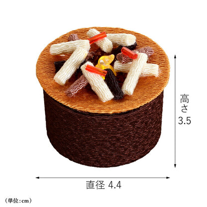 ローソク 『 ちりめんキャンドル おがら灯 』