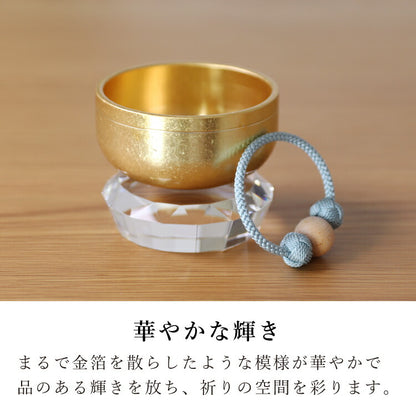 リン 『 夢想リン 2.3寸 本金光彩 』