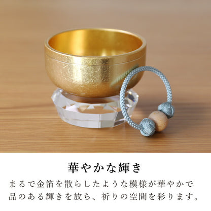 リン 『 夢想リン 2.5寸 本金光彩 』