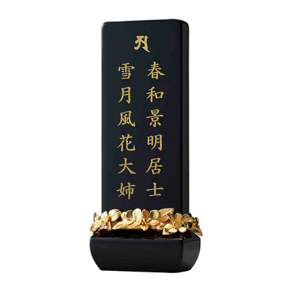 位牌 『 クラウン ブラック 4.5寸 』