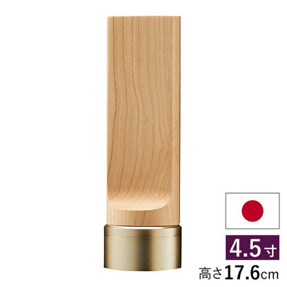 位牌 『 テゾーロ メープル 4.5寸 』