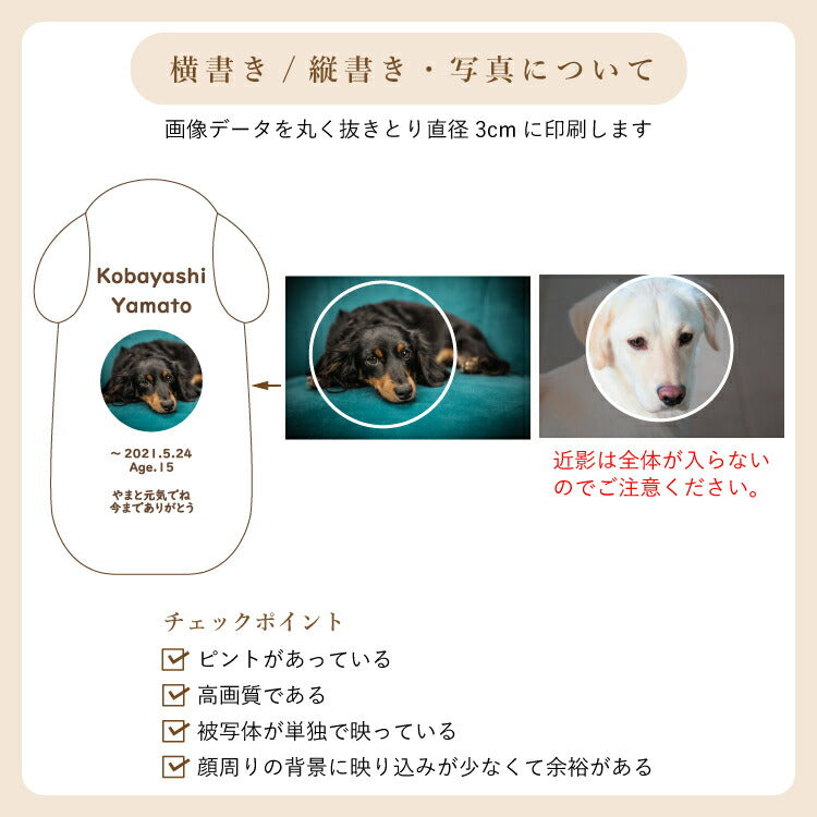 ペット位牌 『 ピコ ワンチョB 』